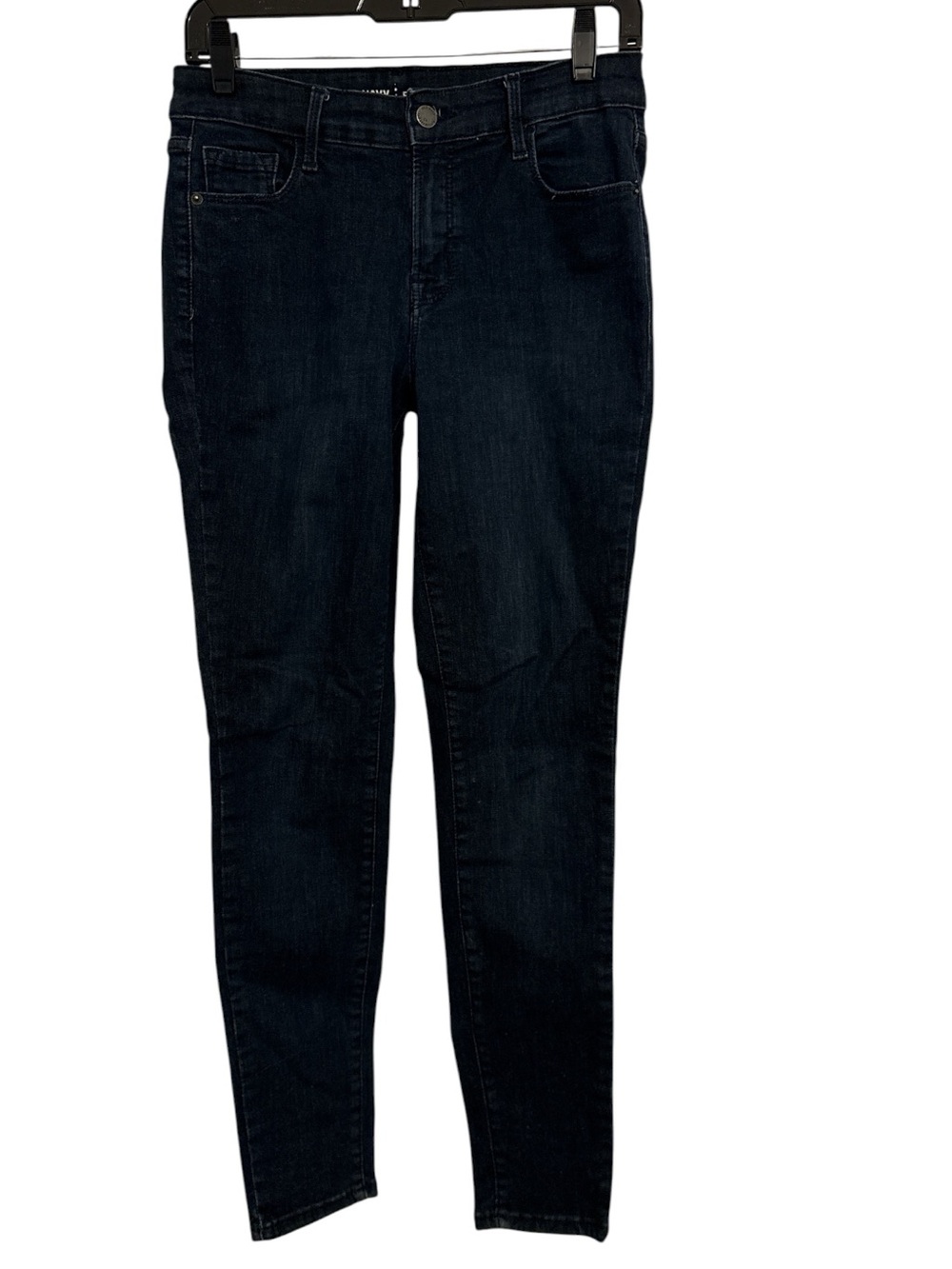 Old Navy Dark Wash Mid Rise Rockstar Skinny Jeans 6 - Picture 3 of 9